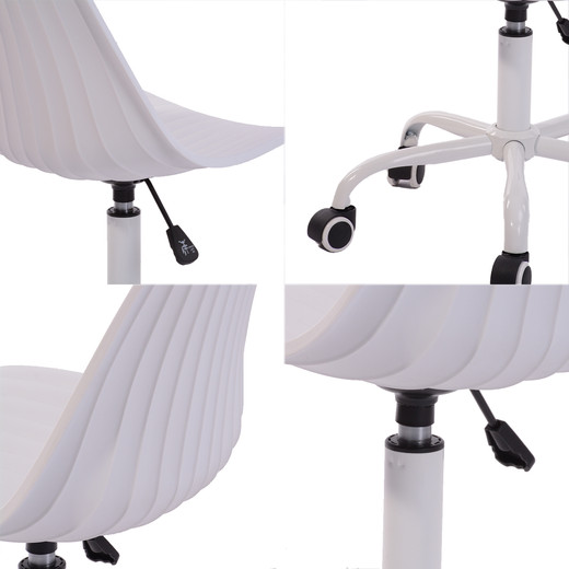 Silla de Escritorio Classic Blanco