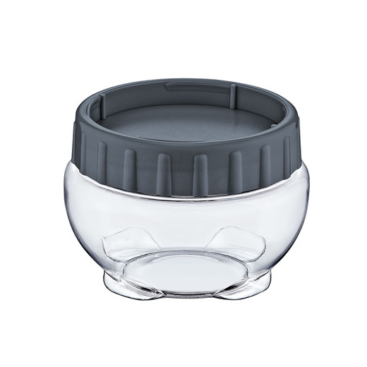 Frasco Canister Alimentos 430 Ml Gris