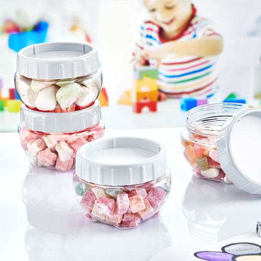 Frasco Canister Alimentos 430 Ml Blanco