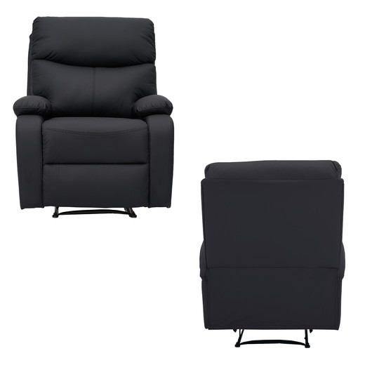 Berger Reclinable Milan Pu Negro
