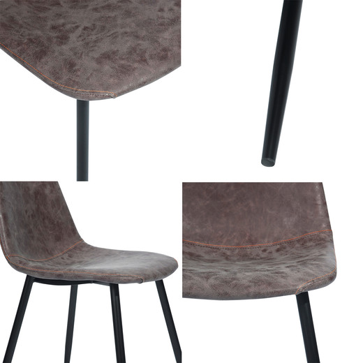 Pack 4 Sillas de Comedor Chicago Café