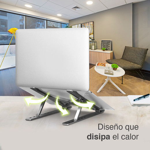 Soporte para Notebook Plegable Altura Ajustable