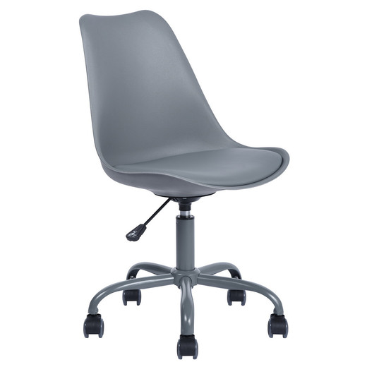 Silla de escritorio PP Giratoria - Gris
