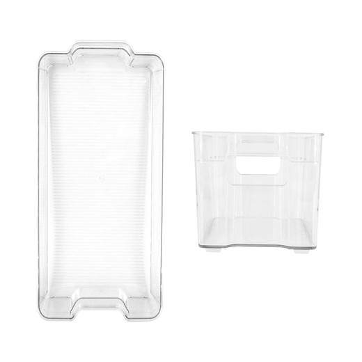 Contenedor Organizador Refrigerador M Clear