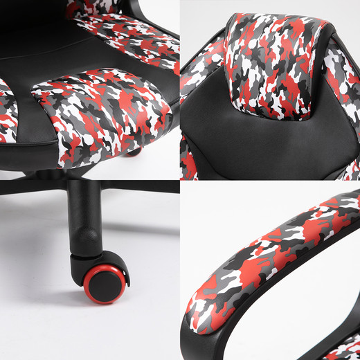 Silla Gamer Legend Pro Altura Ajustable Rojo