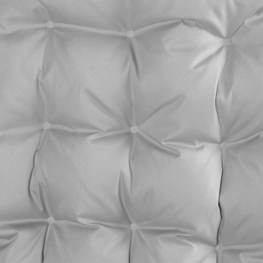 Reposera Plegable con Acolchado - Gris