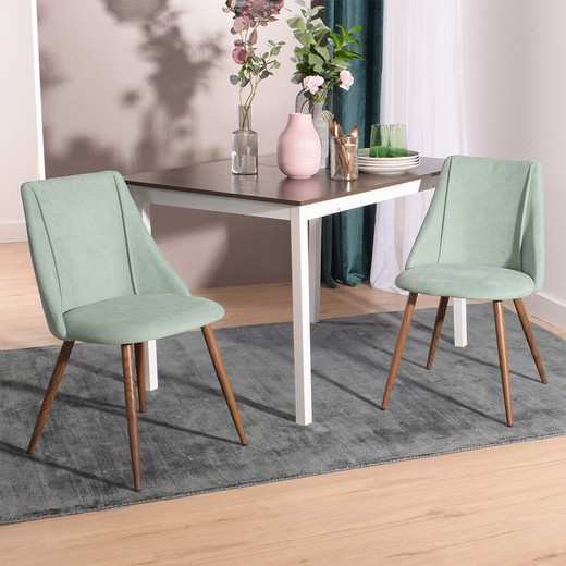 Pack 2 Sillas de Comedor Milan II Verde