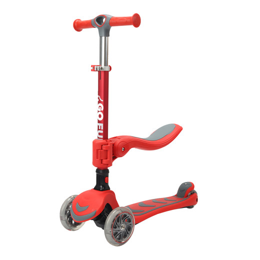 Scooter Infantil 2 en 1 GOFUN Rojo