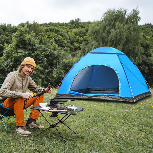 Carpa Camping 2  Personas Celeste