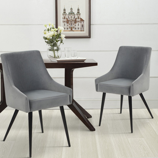 Pack 2 Sillas Comedor Jean Gris