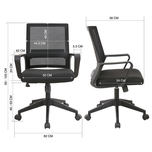 Pack 2 Silla de Escritorio Balance Low Pro