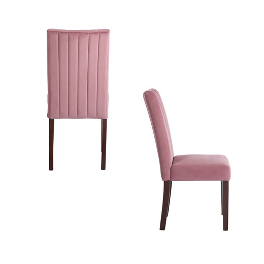 Pack 2 Sillas de Comedor Julieta Rosado