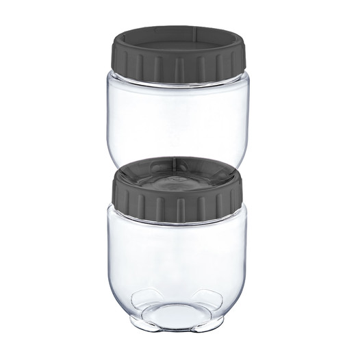 Frasco Canister Alimentos 750 Ml Gris