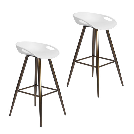 Pack 2 Pisos Bar Taburete Dalia