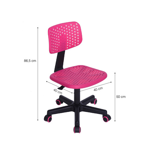Silla de Oficina Colors Rosado