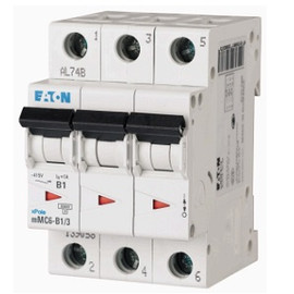 Interruptor Termomagnético 50A, 3 Polos, 6/10KA, Curva C