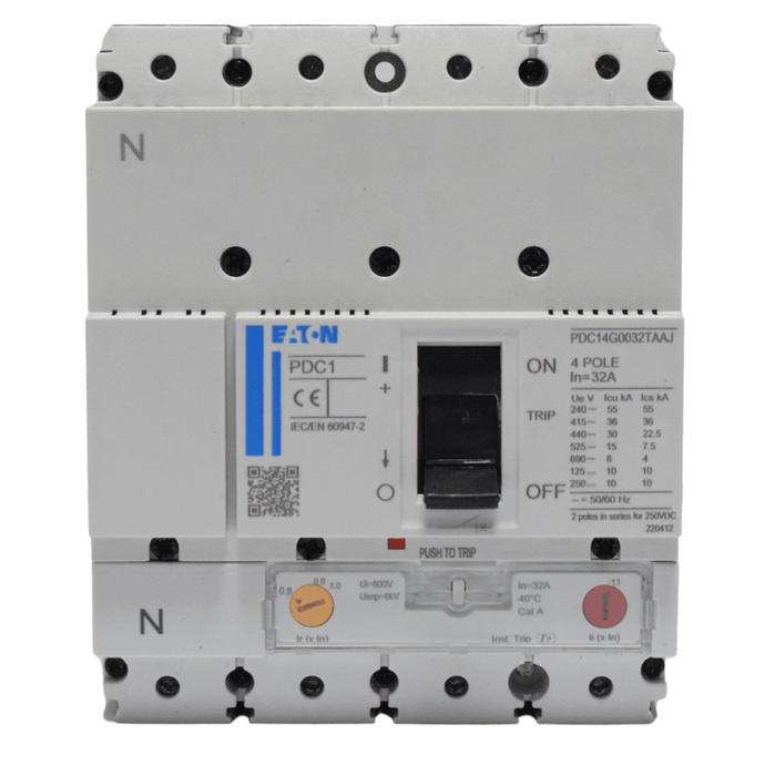 Interruptor Caja Moldeada 4X100A 36KA 415V REG.80-100A - Interruptor Caja Moldeada 4X100A 36KA 415V REG.80-100A