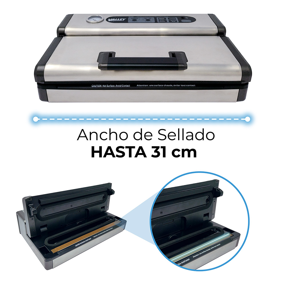 Pack Selladora Profesional Valley DS134 + 5 rollos 22cms (ENTREGA INMEDIATA)