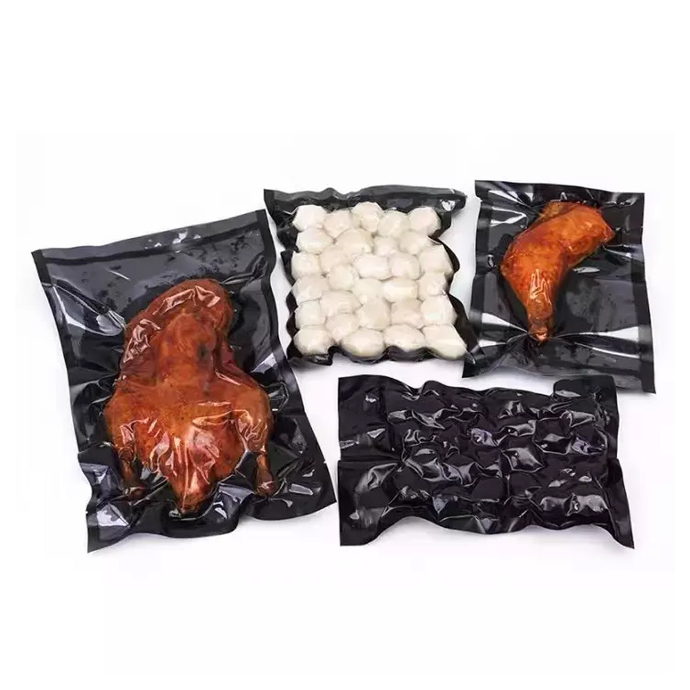 Pack 100 bolsas vacío lisas negras 20x25 - 70 micras