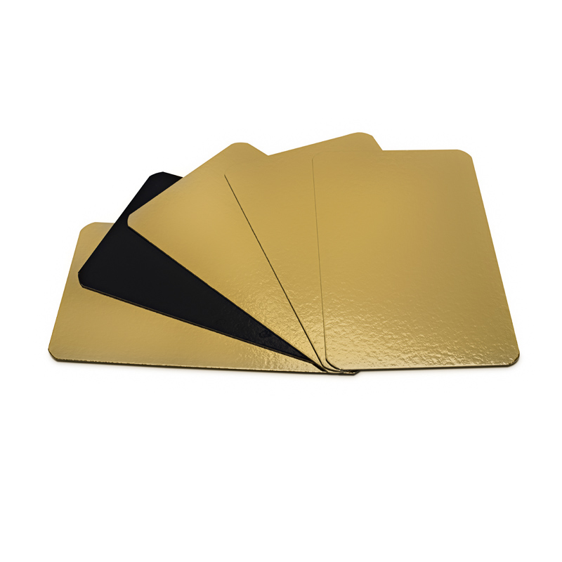 bandeja aluminizada Metal Free 19x26 cms. (Oro-Negro)