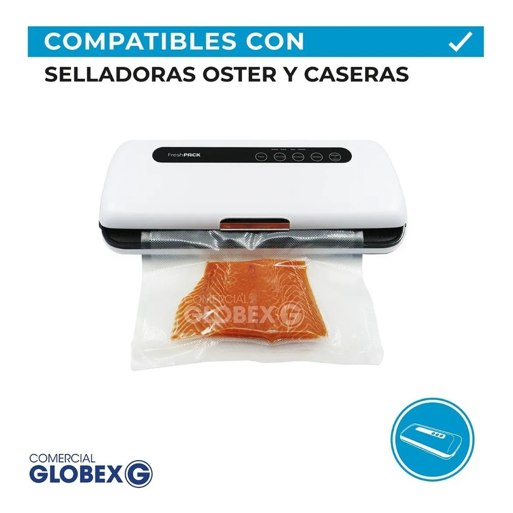 bolsa vacío gofrada 20x25 cms. - 80 micras