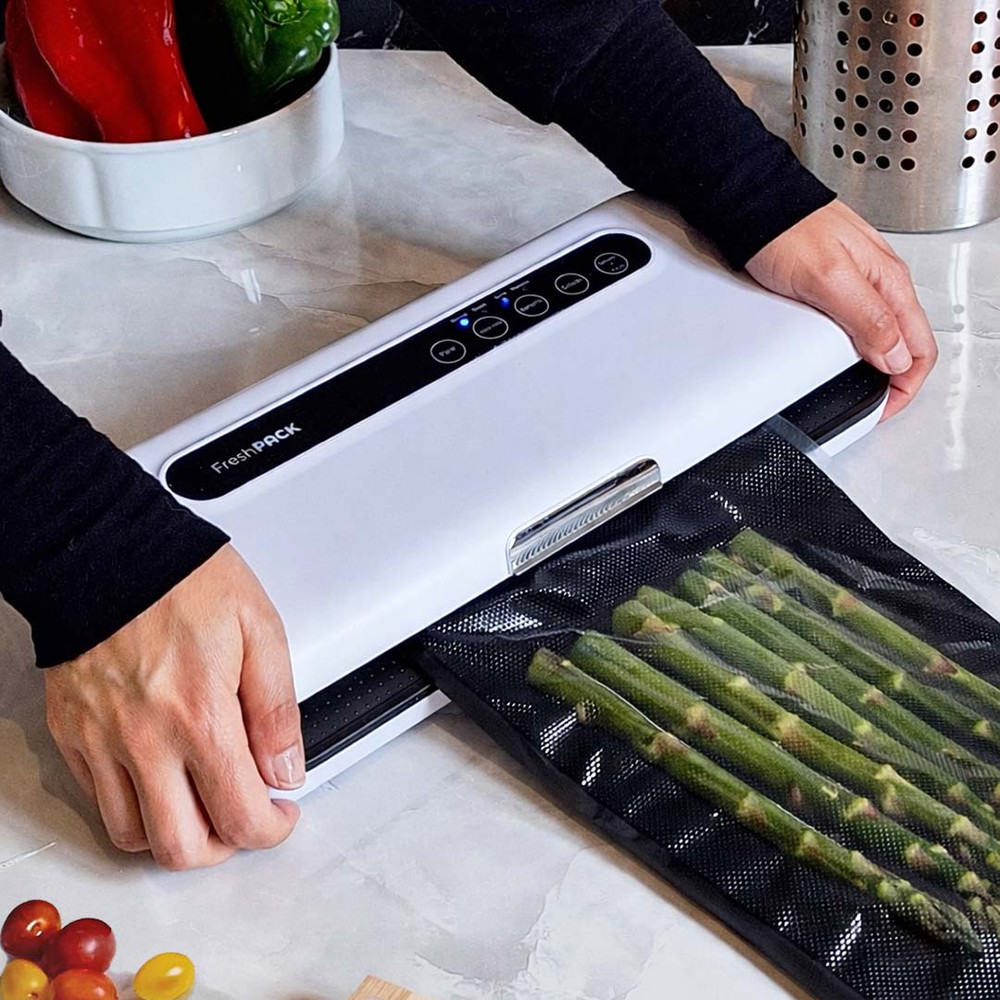 Bolsa vacío gofrada Negra 20x25 cms. - 80 micras