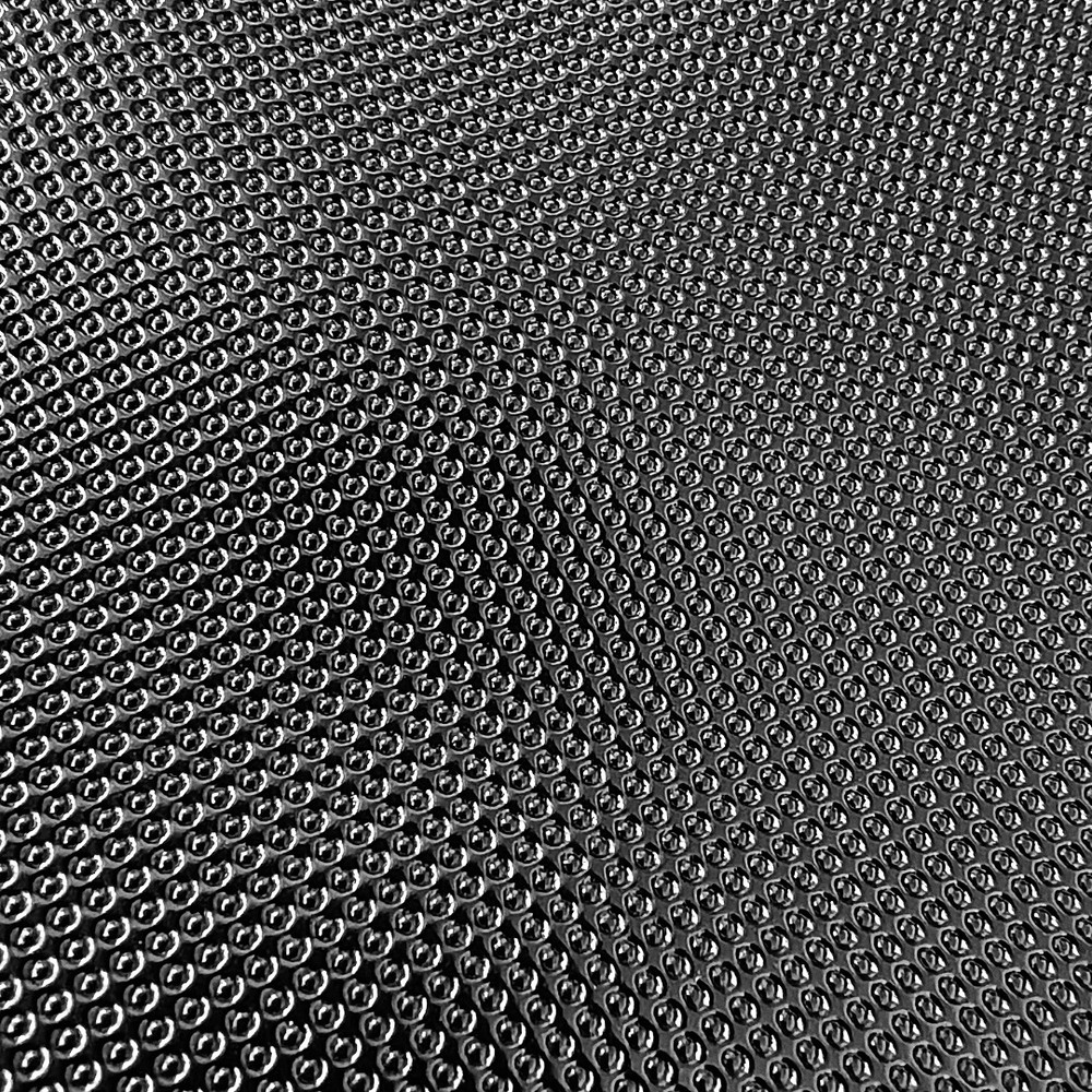 Bolsa vacío gofrada Negra 20x25 cms. - 80 micras