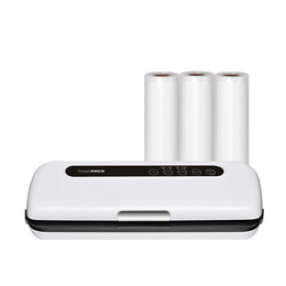 Pack Selladora al vacio FreshPack SV100 + 3 rollos 22cms.