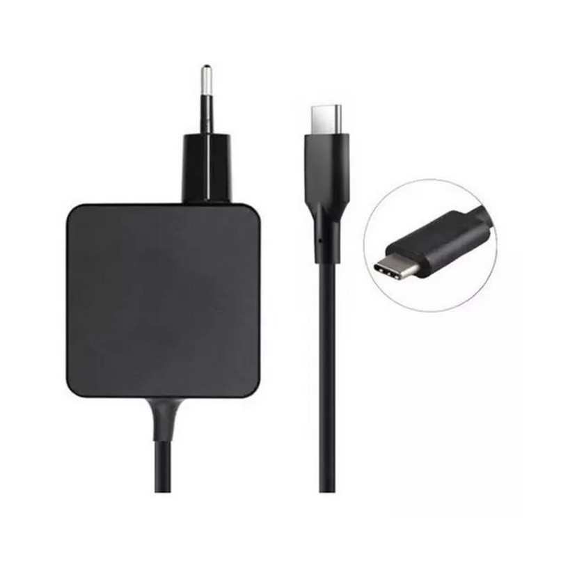 Cargador USB tipo C para Notebook MacBook, ASUS, ZenBook, lenovo, dell, Xiaomi Air, HP, Sony, Dell, Power 65W, Nuevo