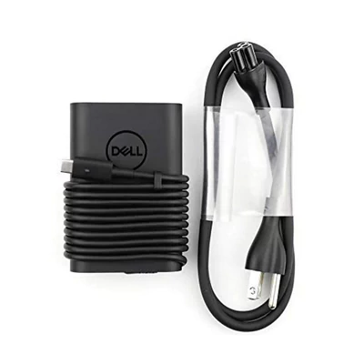 Cargador Dell para portátil de 65 W USB-C, adaptador de CA con cable de alimentación, DA65NM190