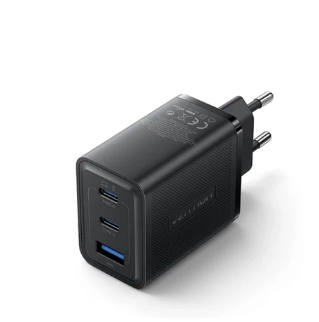 Cargador de pared USB C de 65 W GaN de 3 puertos  para MacBook, iPad Pro, iPhone 14 13 12 Pro Max, Galaxy S22 S20 Note 20, Dell XPS - Cargador de viaje compacto para Notebooks y más - vista alternativa