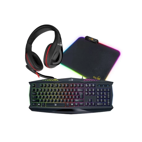 Combo Gamer Genius Killer (Teclado Scorpion K220 + Mousepad GX-PAD 500S RGB + Audifonos HS-G560) Nuevo - vista alternativa