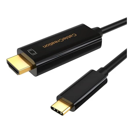  CABLE USB C A HDMI 4K,1080P ,Thunderbolt 3/4 Compatible MAC,SAMSUNG, WINDOWS,ETC  1.8 MTS Cable Creation