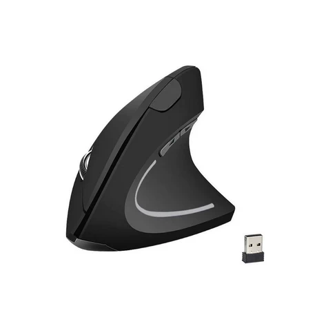 Mouse inalámbrico Vertical  Ergonómico niveles DPI ajustable 800/1200/1600 6 botones, USB, para PC, portátil, oficina y hogar - vista alternativa