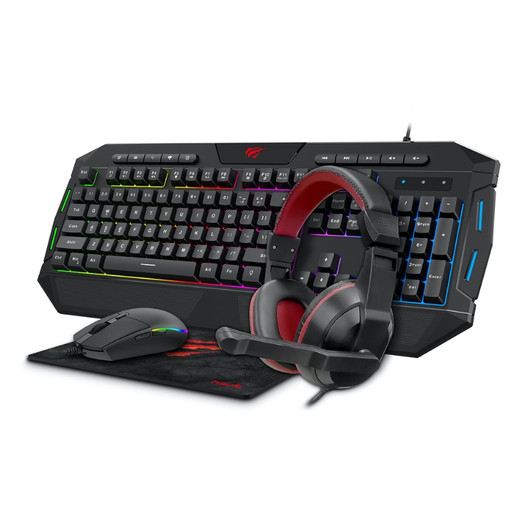Combo Gamer Genius Killer (Teclado Scorpion K220 + Mousepad GX-PAD 500S RGB + Audifonos HS-G560) Nuevo