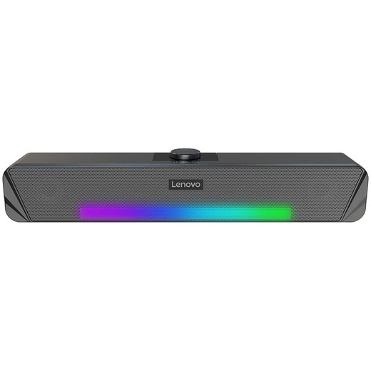 BARRA DE SONIDO Lenovo thinkplus TS33-B Bluetooth + Aux Soundbar Speaker RGB Light