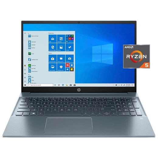 HP Pavilion 15 Ryzen™ 5 5500U 1TB SSD 32GB 15.6 FHD IPS WIN11 HORIZON BLUE OPEN BOX