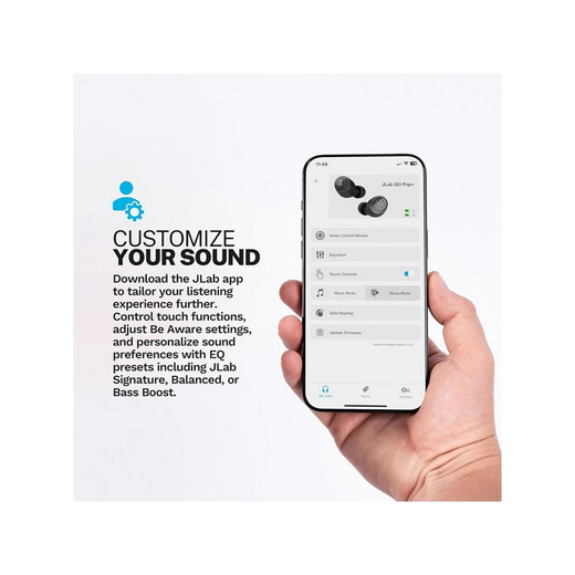 JLab Go Air Pop - Auriculares inalámbricos Bluetooth y funda de carga, conexión dual, resistencia Humedad IPX4, conexión Bluetooth 5, ajustes de sonido EQ Nuevo