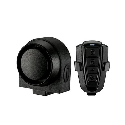 ALARMA DE BICICLETA/MOTO  ALARMA DE VIBRACIÓN IMPERMEABLE CARGA USB CONTROL REMOTO NUEVO