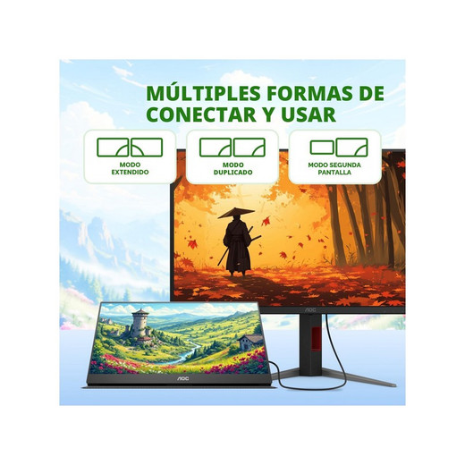 MONITOR PORTATIL AOC 16T20 15.6