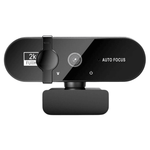 Lenovo Mini Cámara Web FHD con Micrófono, Autofocus, conexión USB, Grabación de Video