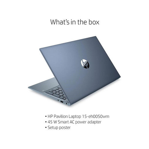 HP Pavilion 15 Ryzen™ 5 5500U 1TB SSD 32GB 15.6 FHD IPS WIN11 HORIZON BLUE OPEN BOX
