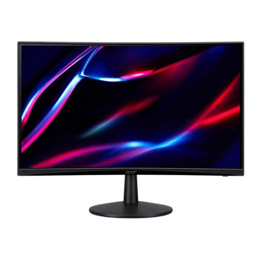 MONITOR CURVO GAMER ACER NITRO ED240Q S WIDESCREEN FHD 165HZ 1MS 1 X HDMI 1 X DISPLAYPORT VESA MOUNT COLOR NEGRO NUEVO