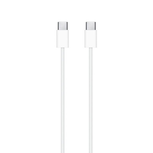 CABLE APPLE DE CARGA USB-C/USB -C PARA CARGA MARCA APPLE 1 METRO