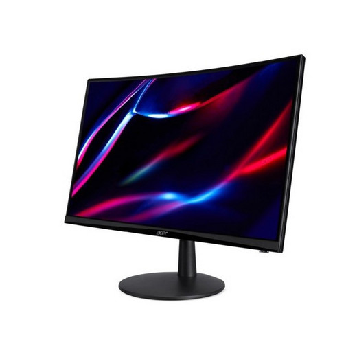 MONITOR CURVO GAMER ACER NITRO ED240Q S WIDESCREEN FHD 165HZ 1MS 1 X HDMI 1 X DISPLAYPORT VESA MOUNT COLOR NEGRO NUEVO
