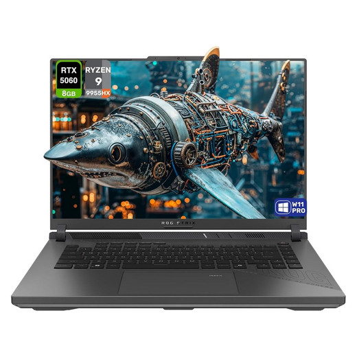  Asus ROG STRIX G16 GAMING AMD Ryzen™ 9 9955HX 1TB SSD 16GB NVIDIA® RTX 5060 8GB  16
