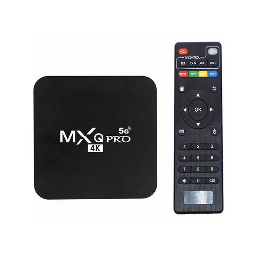 Smart TV Box MXQ Pro 5G 4K HDMI 4 USB WIFI 5G Control Remoto Nuevo