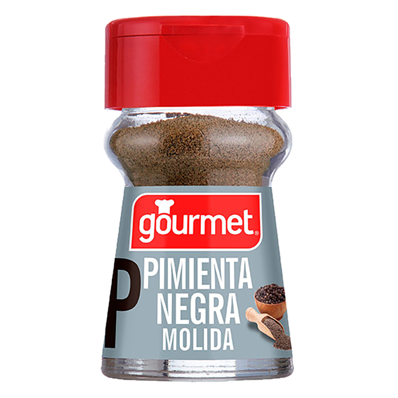 PIMIENTA NEGRA MOLIDA GOURMET 28 g