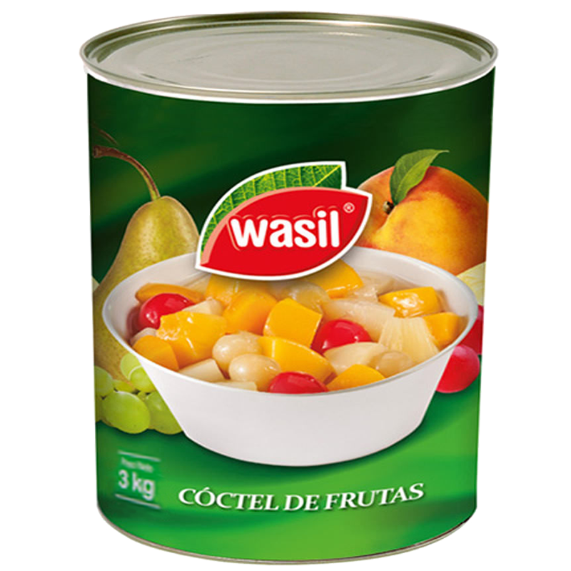 COCTEL DE FRUTAS WASIL 3 L