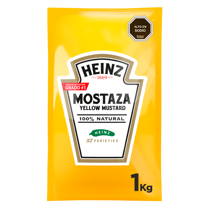 MOSTAZA HEINZ 1 Kg